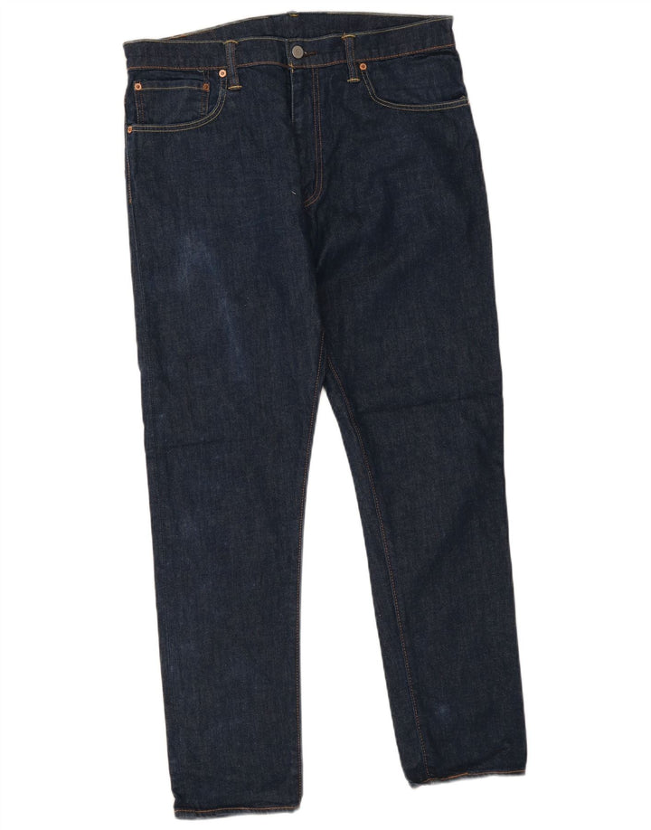 Jeans Levi's Uomo 520 Tapered W36 L32 Cotone Blu