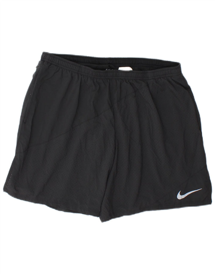 Pantaloncini sportivi Nike Dri Fit da uomo XL in poliestere nero