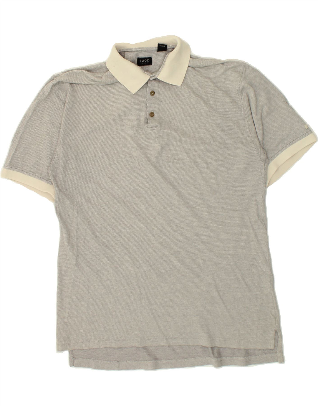 IZOD Mens Golf Polo Shirt Large Grey Vintage Izod and Second-Hand Izod from Messina Hembry 