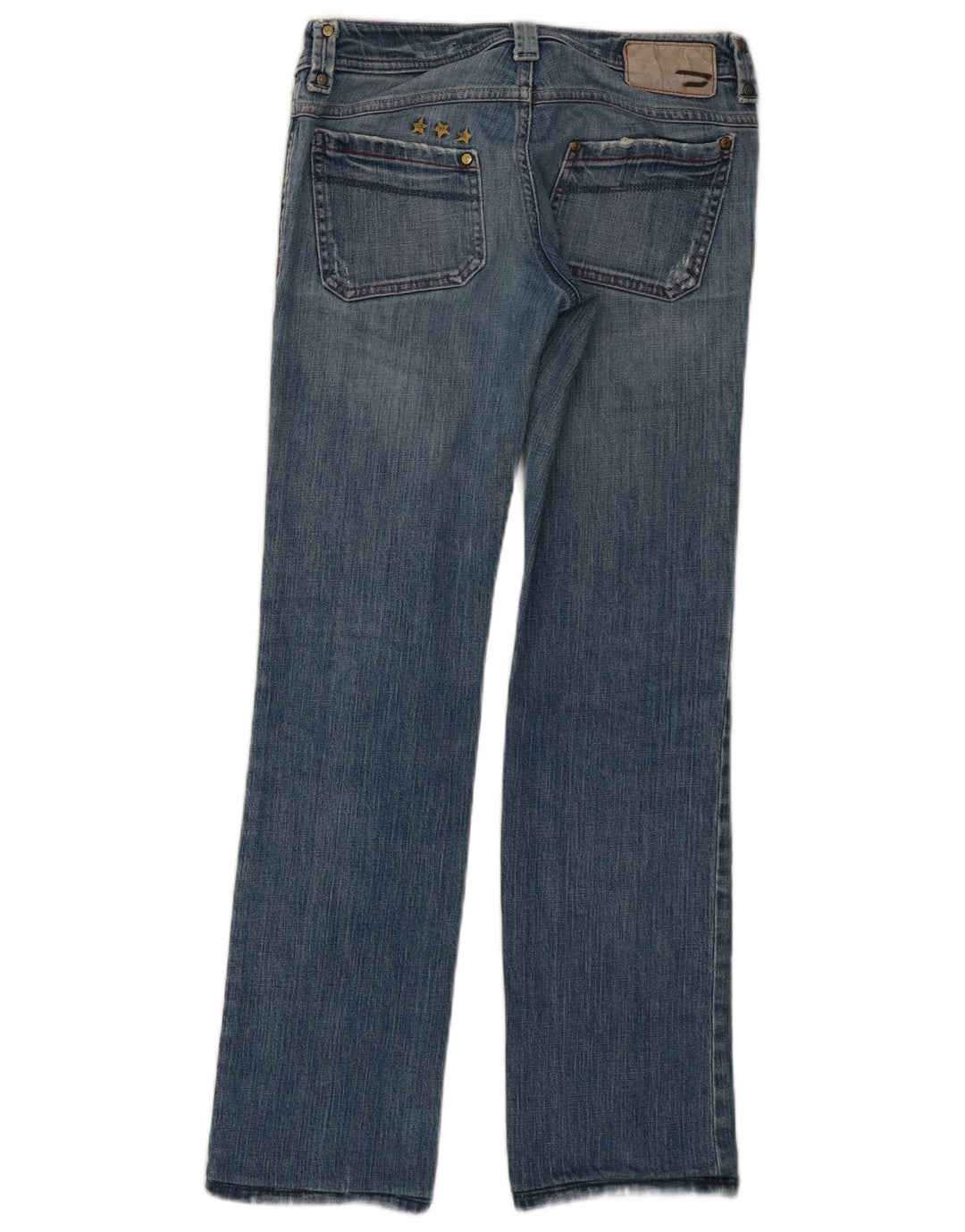 Jeans dritti Keate da donna DIESEL W28 L29 cotone blu