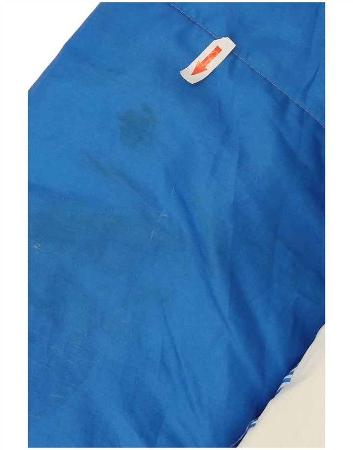 Giacca imbottita vintage da uomo UK 42 XL color block blu