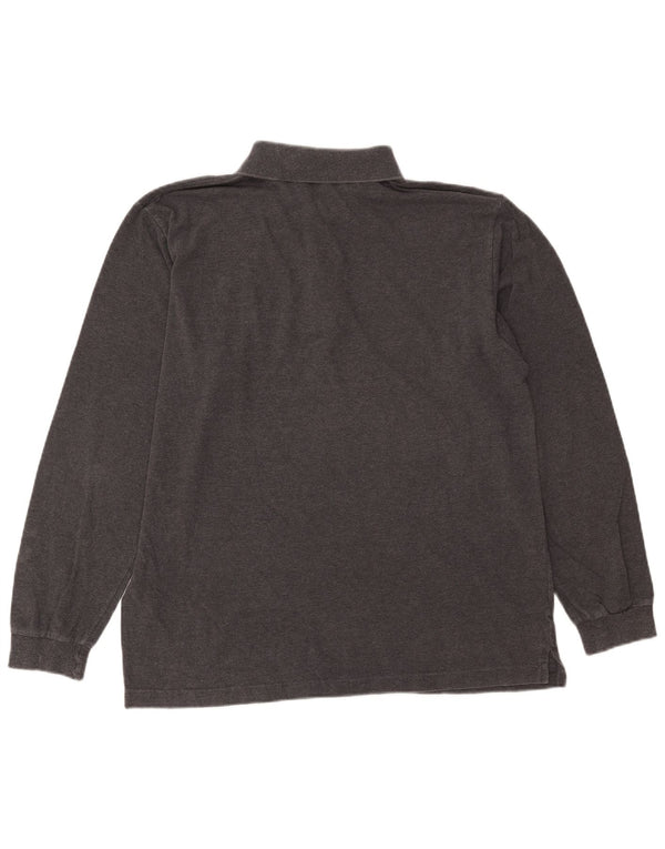 Polo Uomo Manica Lunga Sergio Tacchini IT 52 Large Grigio Cotone