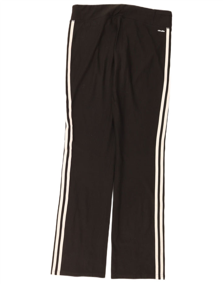 Pantaloni da tuta da donna Adidas UK 12/14 Medium Nero Poliestere