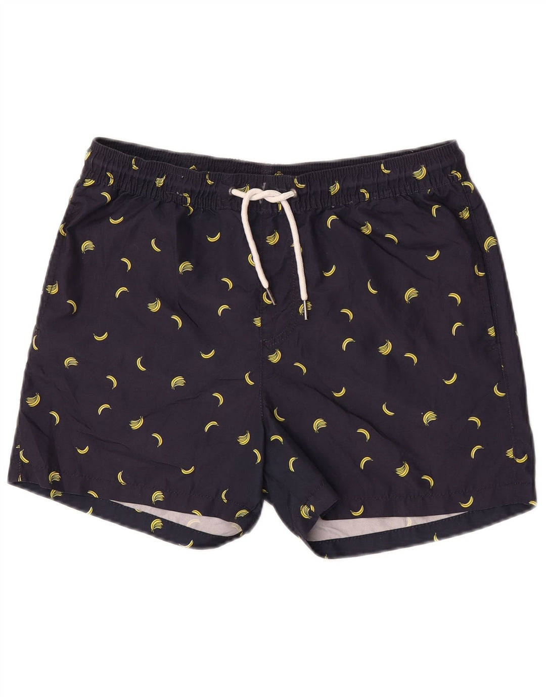 Pantaloncini da bagno grafici da uomo Jack & Jones piccoli in poliestere blu navy