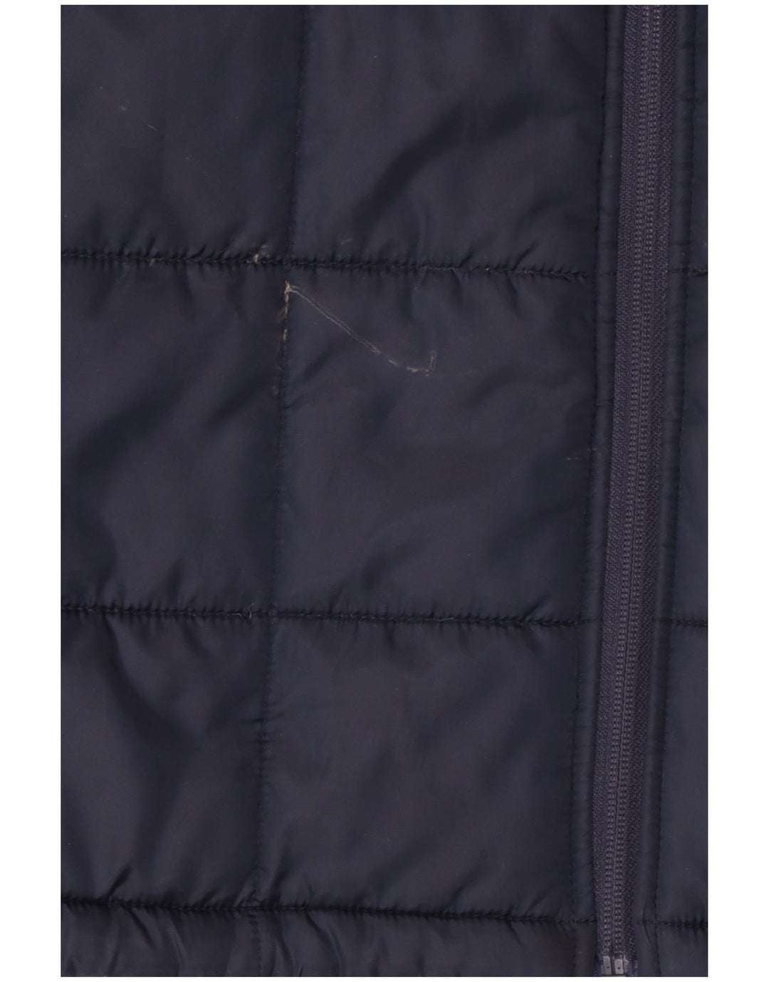 Gilet imbottito con cappuccio da uomo Kappa UK 40 Large blu navy in poliestere