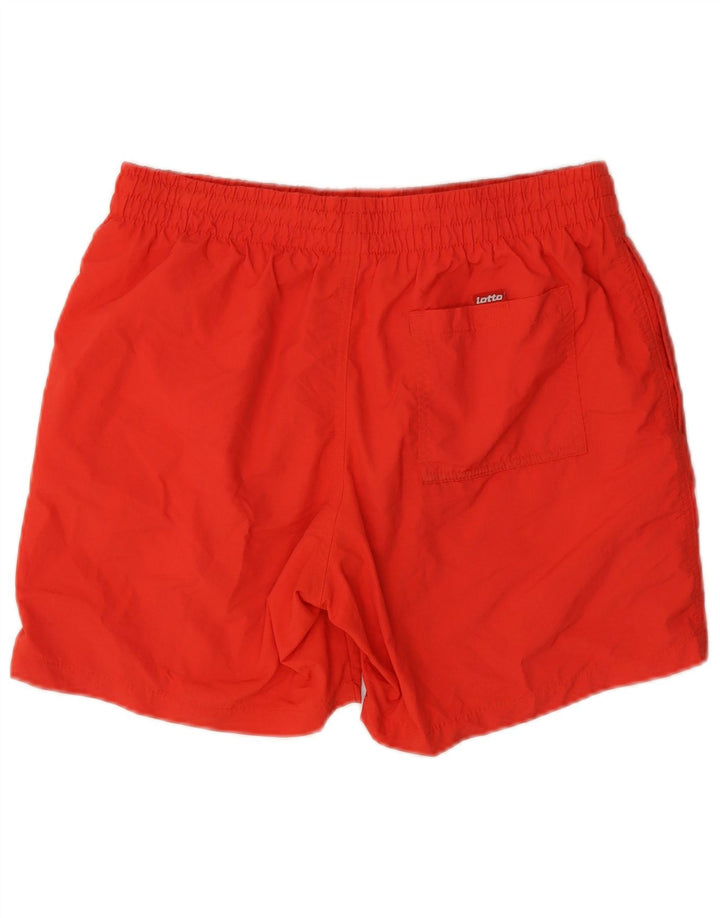 Pantaloncini da bagno da uomo Lotto arancione medio in poliammide