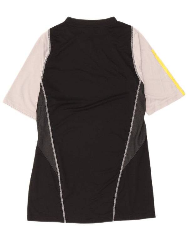 T-shirt Adidas Aeroready da uomo slim fit, piccola, color block nero