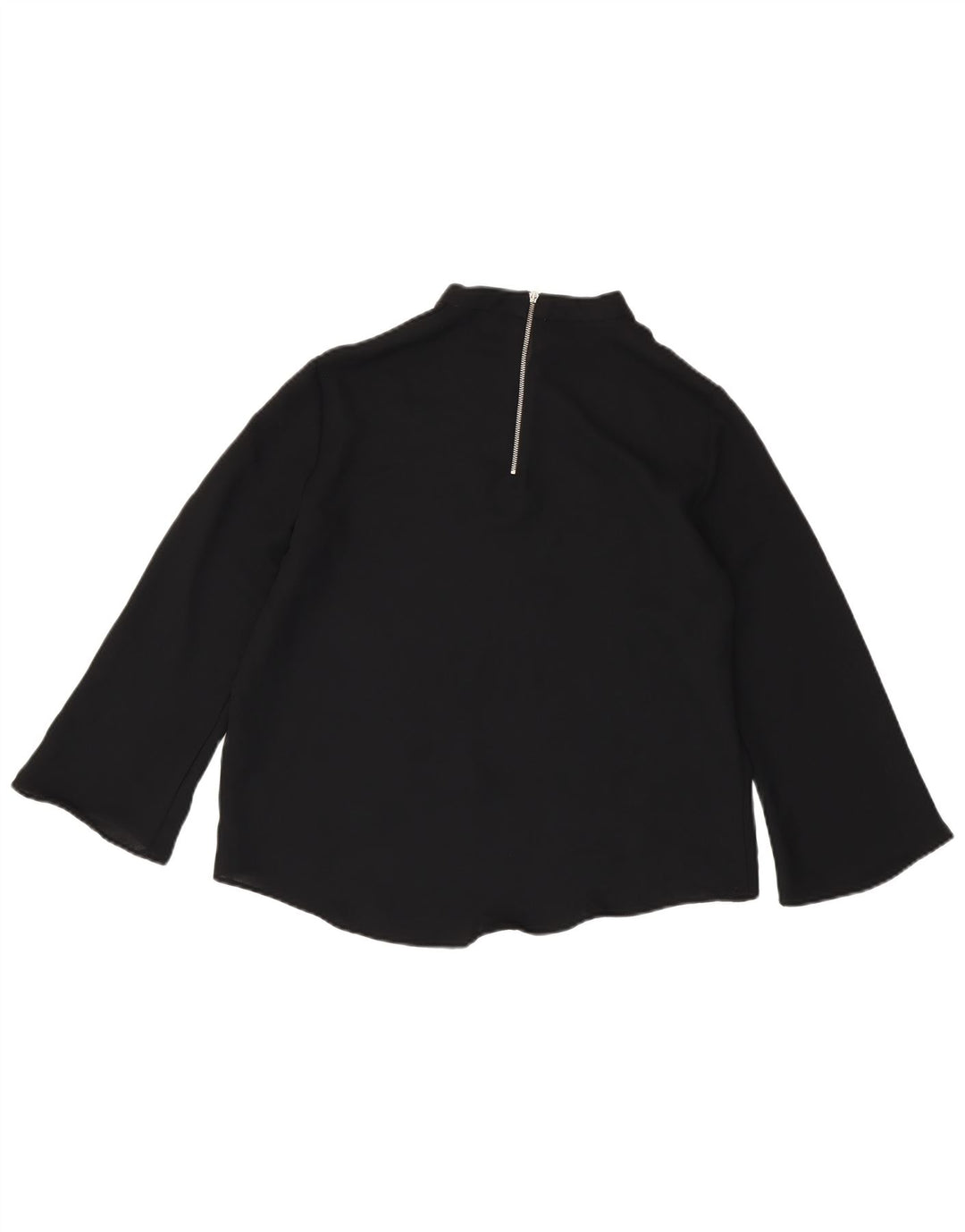 Top Zara da donna con maniche a 3/4, taglia UK 14, grande, nero
