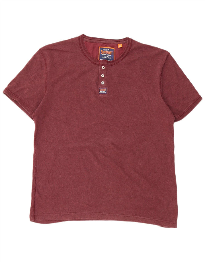 T-shirt da uomo Superdry Top 2XL Bordeaux