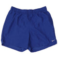 Pantaloncini sportivi Nike da uomo in poliestere blu medio