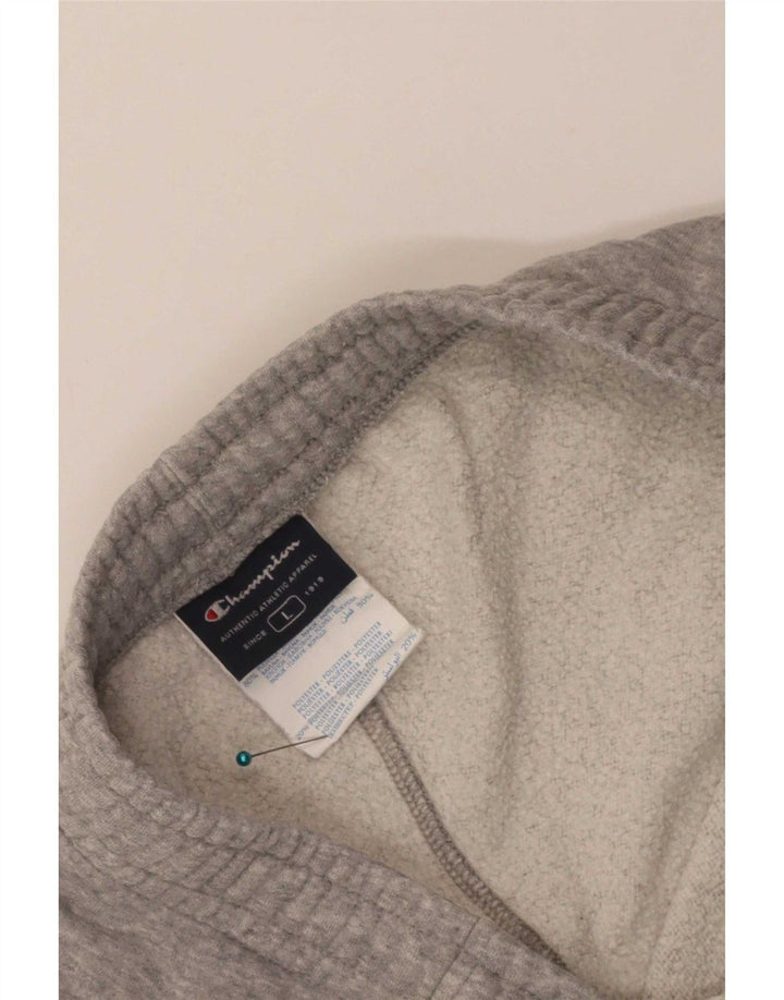 Pantaloni da tuta da uomo Champion Large in cotone grigio