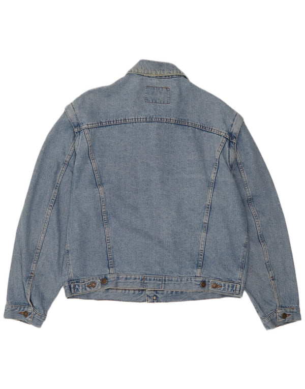 Giacca di jeans da uomo Carrera UK 40 grande cotone blu