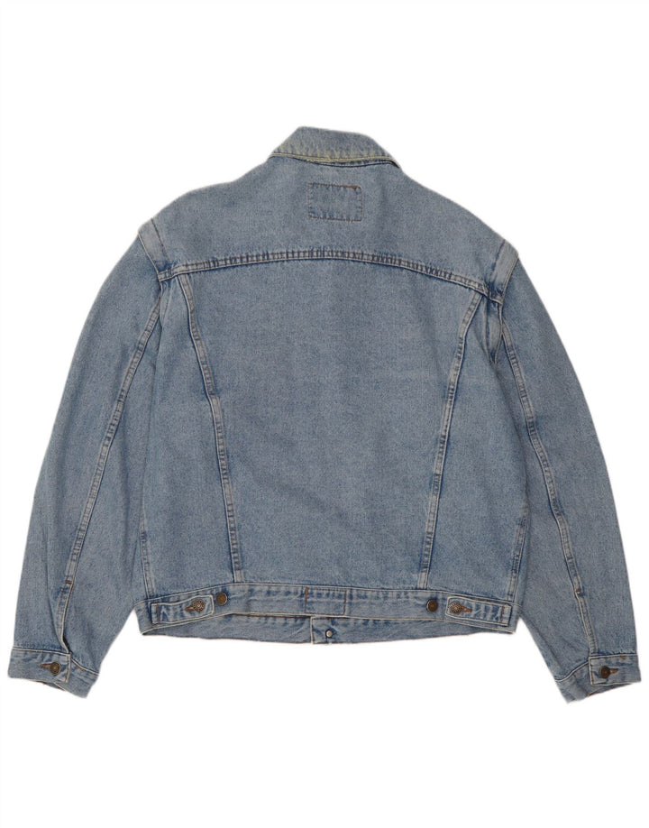 Giacca di jeans da uomo Carrera UK 40 grande cotone blu