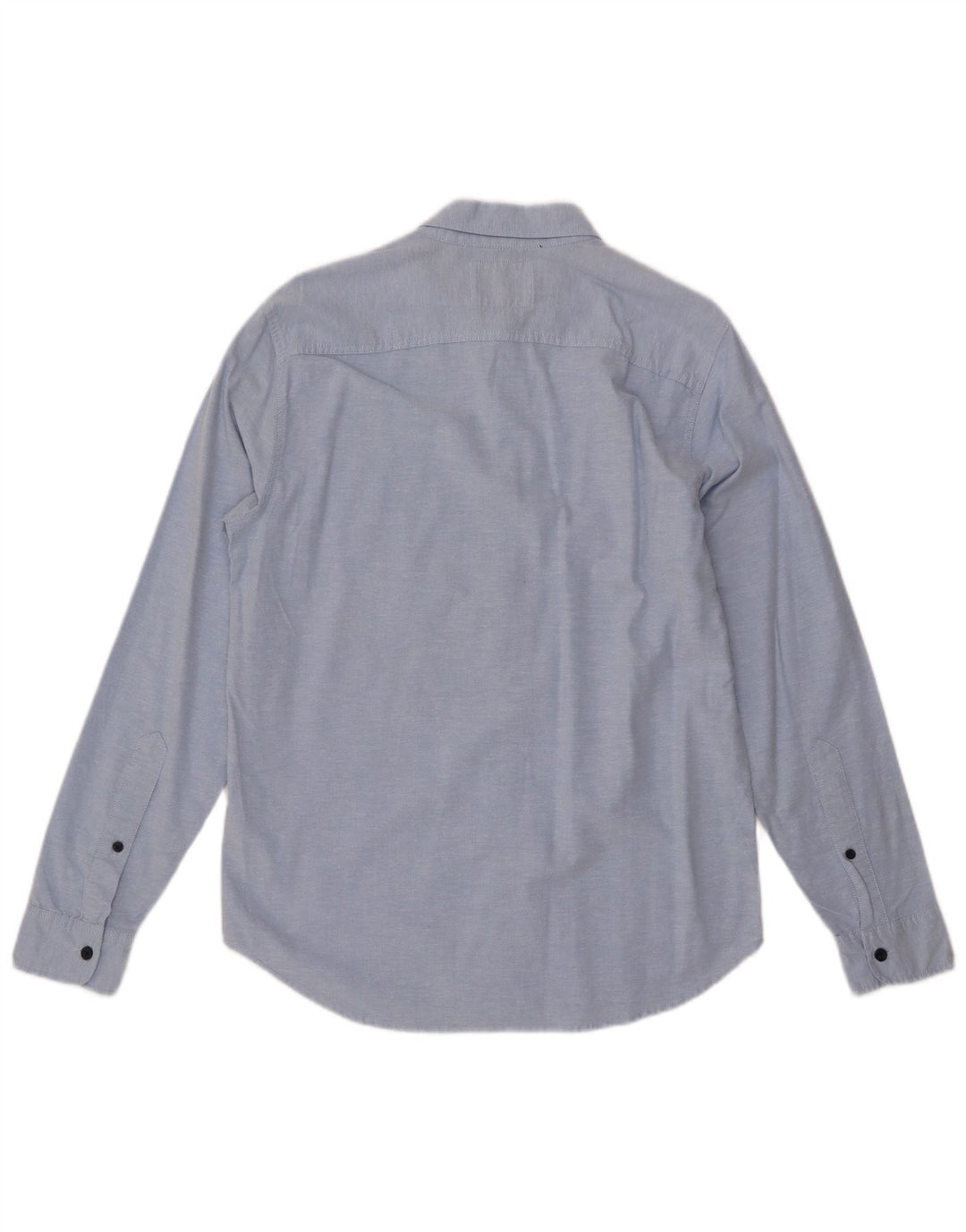 Camicia da uomo HOLLISTER in cotone blu medio