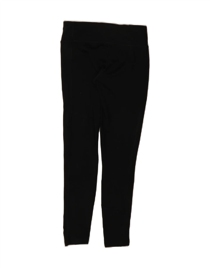 PUMA Womens Leggings UK 8 Small  Black Polyester Vintage Puma and Second-Hand Puma from Messina Hembry 