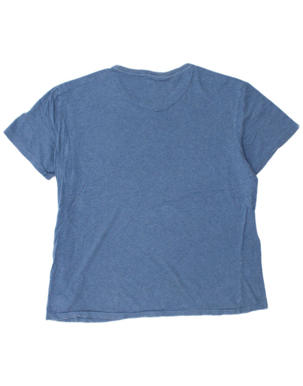 Polo Ralph Lauren T-shirt da uomo Top grande in cotone blu
