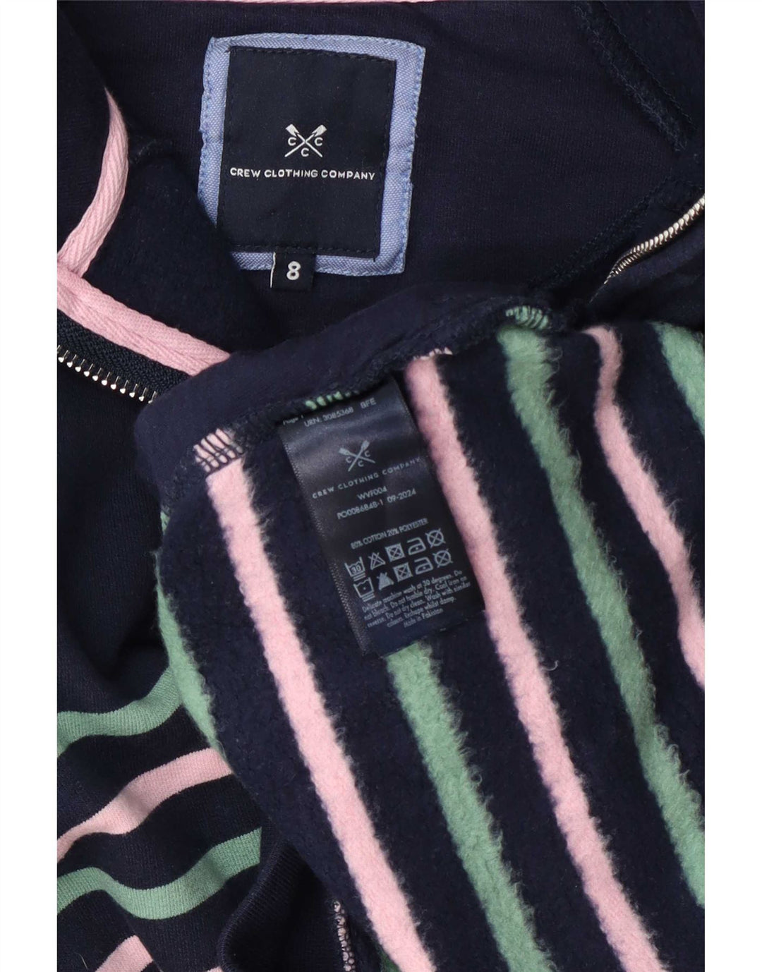 Crew Clothing Felpa oversize da donna Maglione UK 8 Small Blu navy
