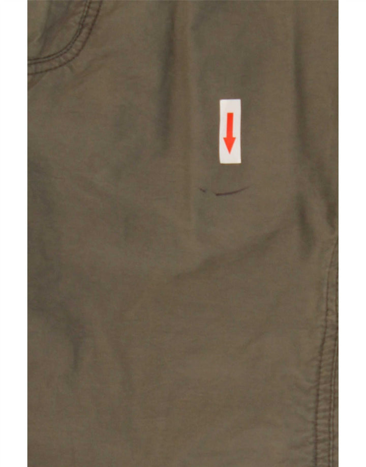 Pantaloncini cargo da uomo Marks & Spencer W32 grandi cotone kaki