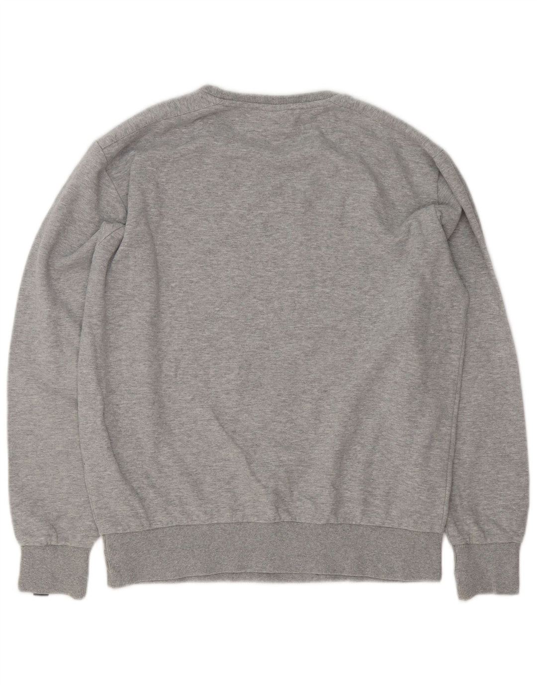 Felpa da uomo Ellesse Maglione grande in cotone grigio