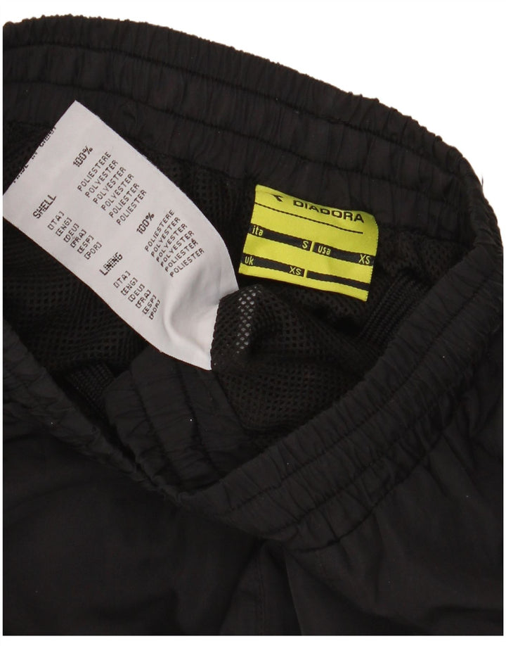 Pantaloni Tuta Uomo Diadora XS Nero Poliestere