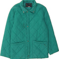 FILA Womens Quilted Jacket IT 46 Large Turquoise Polyester Vintage Fila and Second-Hand Fila from Messina Hembry 