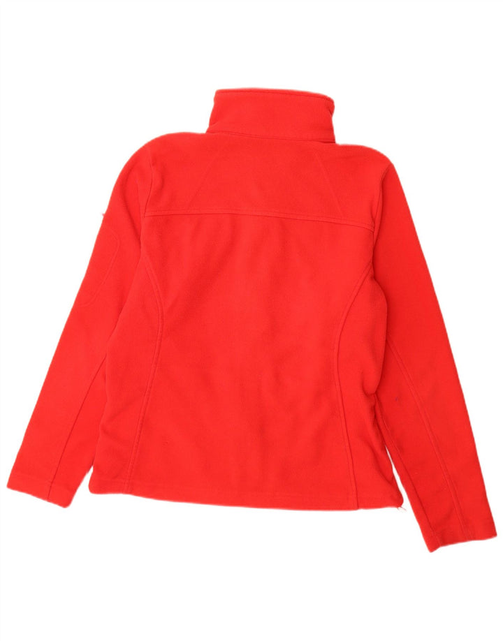 Giacca in pile da donna COLUMBIA UK 12 poliestere rosso medio