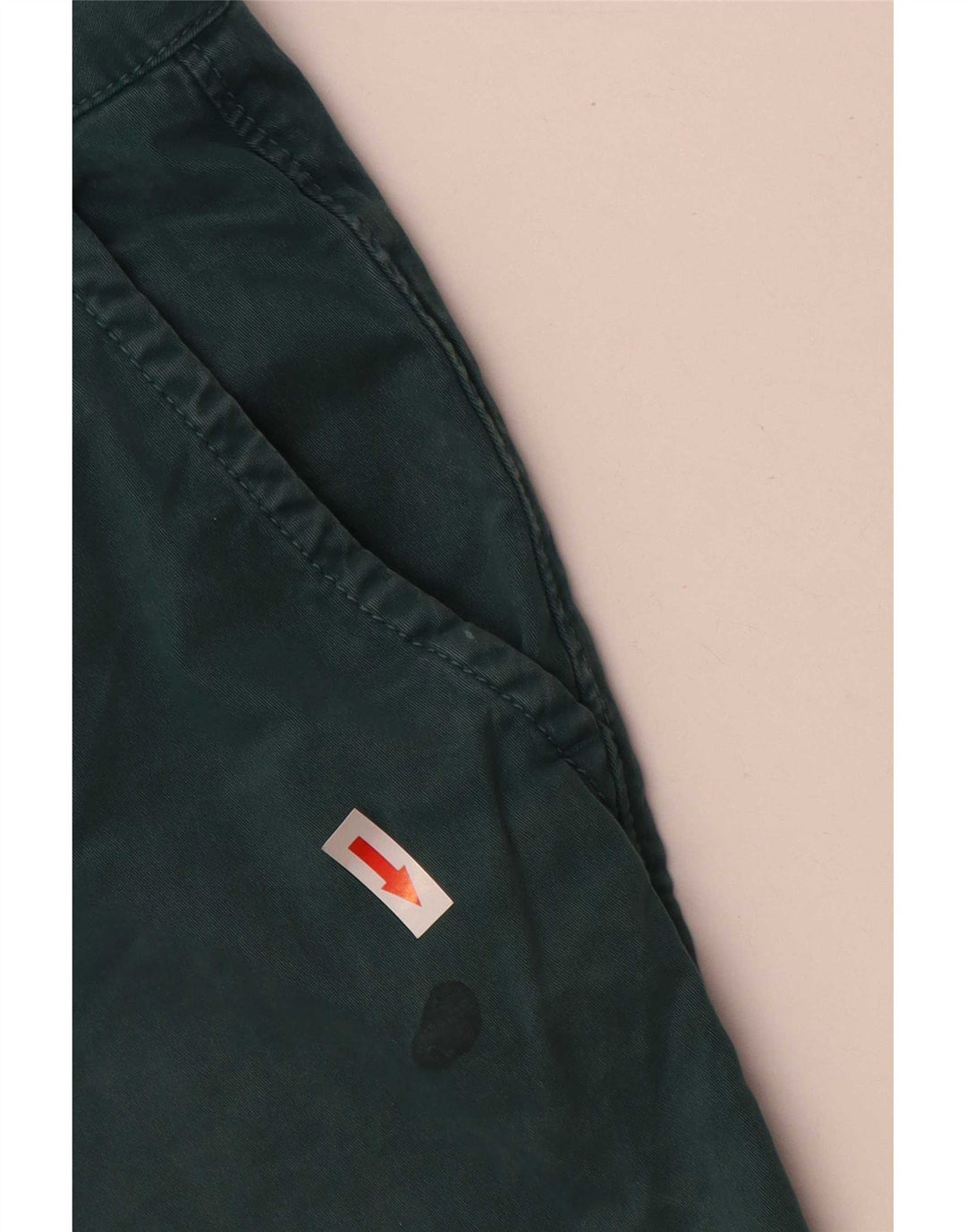 Pantaloncini chino regolari da uomo Superdry W32 cotone verde medio