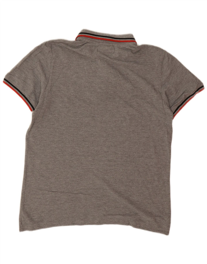 Polo Kappa da uomo XL grigia screziata