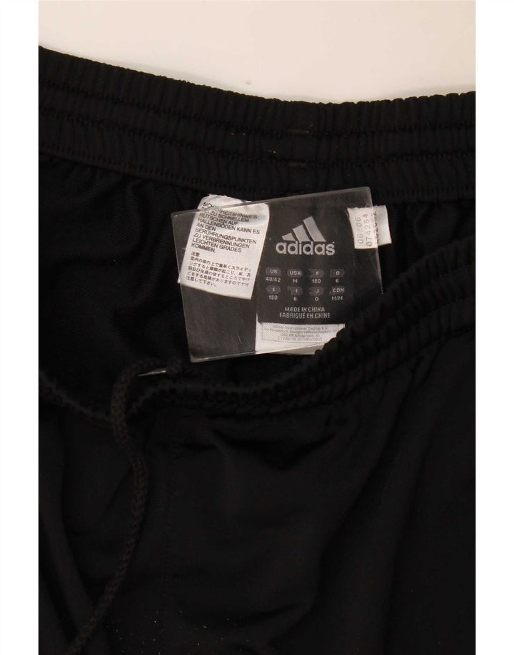 Pantaloni da tuta da uomo Adidas UK 40/42 Poliestere color block medio nero