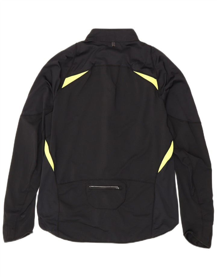 Giacca da tuta da uomo Nike UK 42/44 Large Nero Colourblock Poliestere