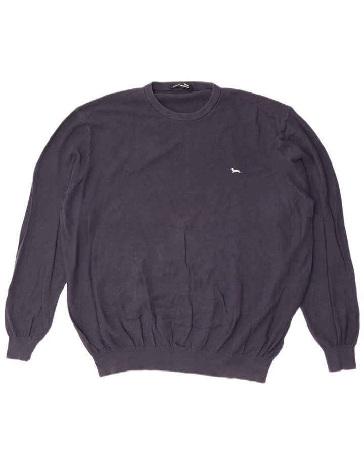 Maglione maglione girocollo da uomo Harmont & Blaine 3XL Blu navy