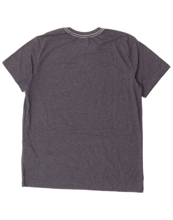 Maglietta grafica da uomo Billabong Top in cotone grigio medio