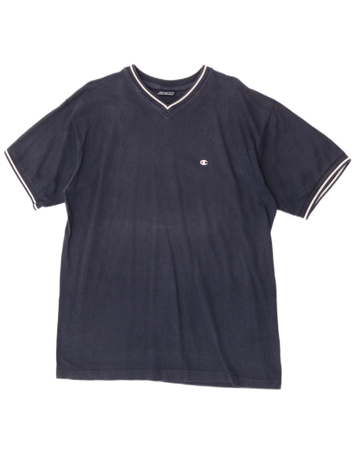 T-shirt da uomo Champion Top 2XL Blu navy