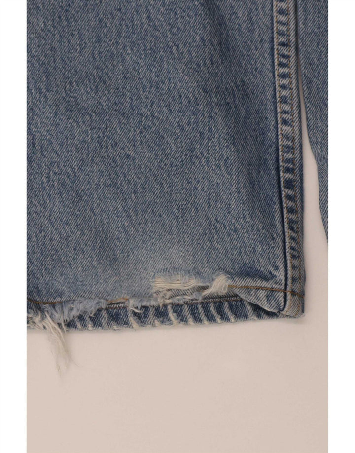 Jeans dritti tagliati Lee Brooklyn da uomo W36 L26 cotone blu