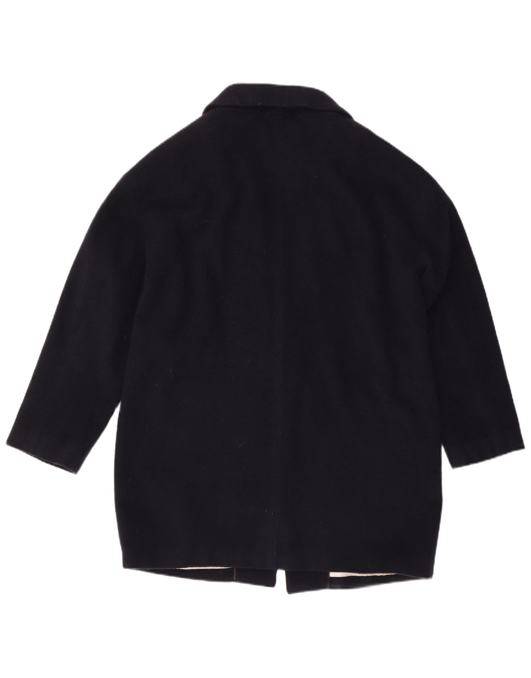 CREW CLOTHING Soprabito da donna UK 14 Large Blu Navy Lana