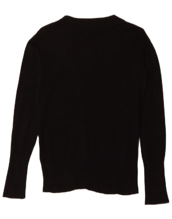 Maglione cardigan da donna Zara UK 12 medio nero