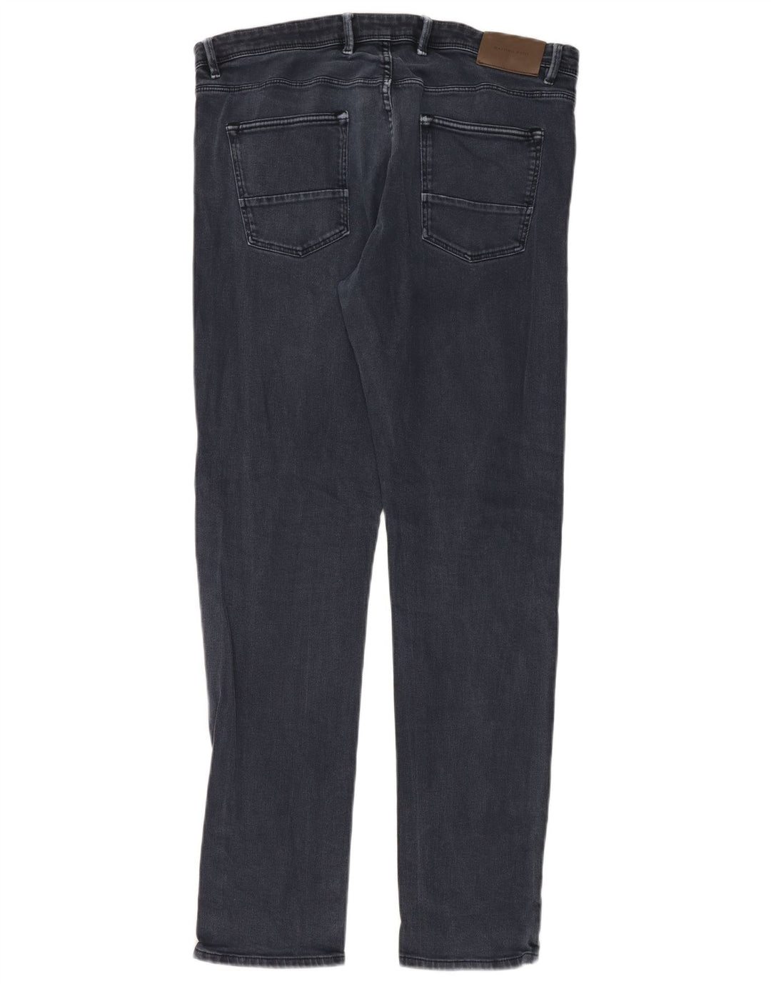 Jeans slim da uomo Massimo Dutti EU 36 XL W36 L32 Blu navy