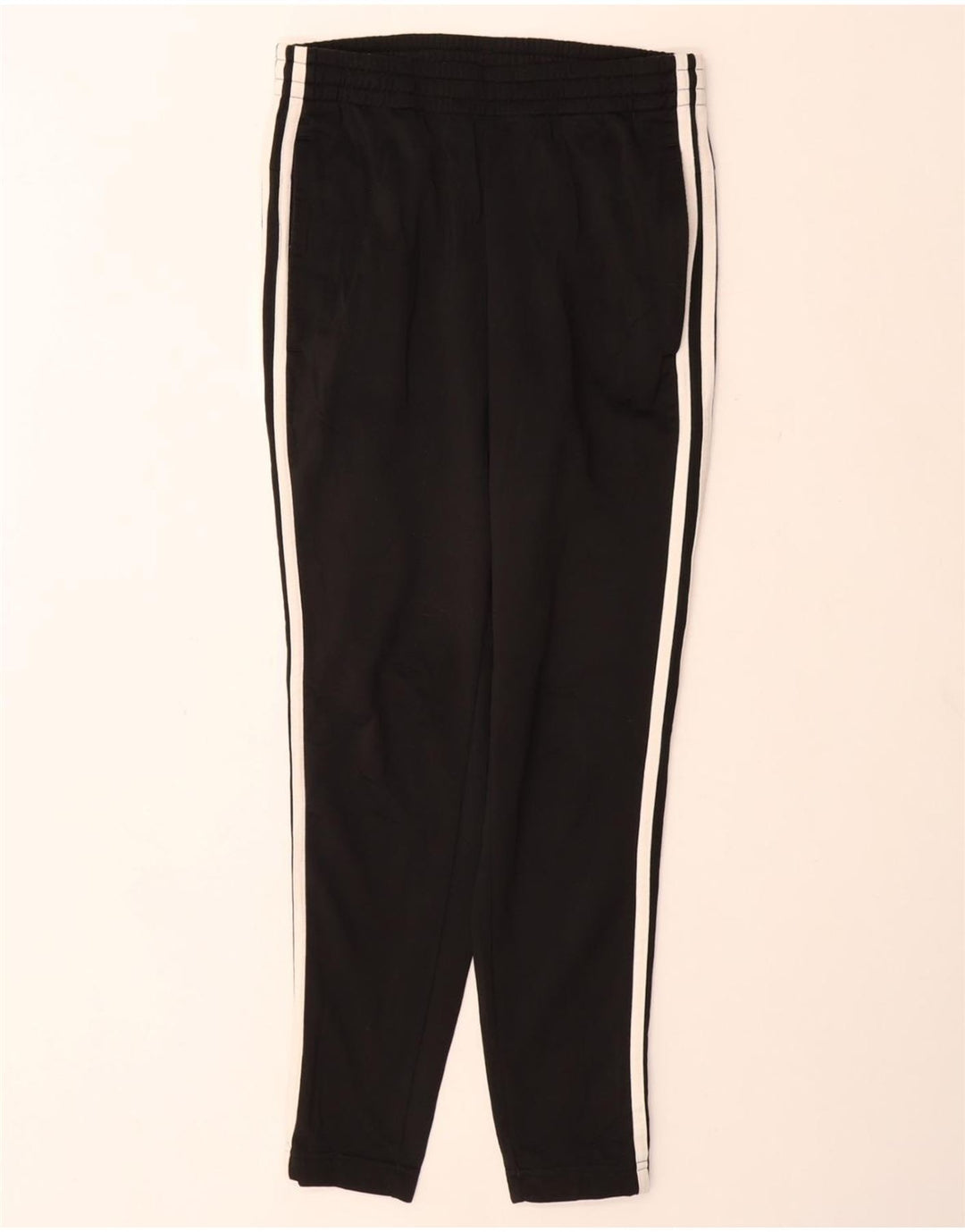 Pantaloni da tuta da donna ADIDAS UK 4/6 XS poliestere nero