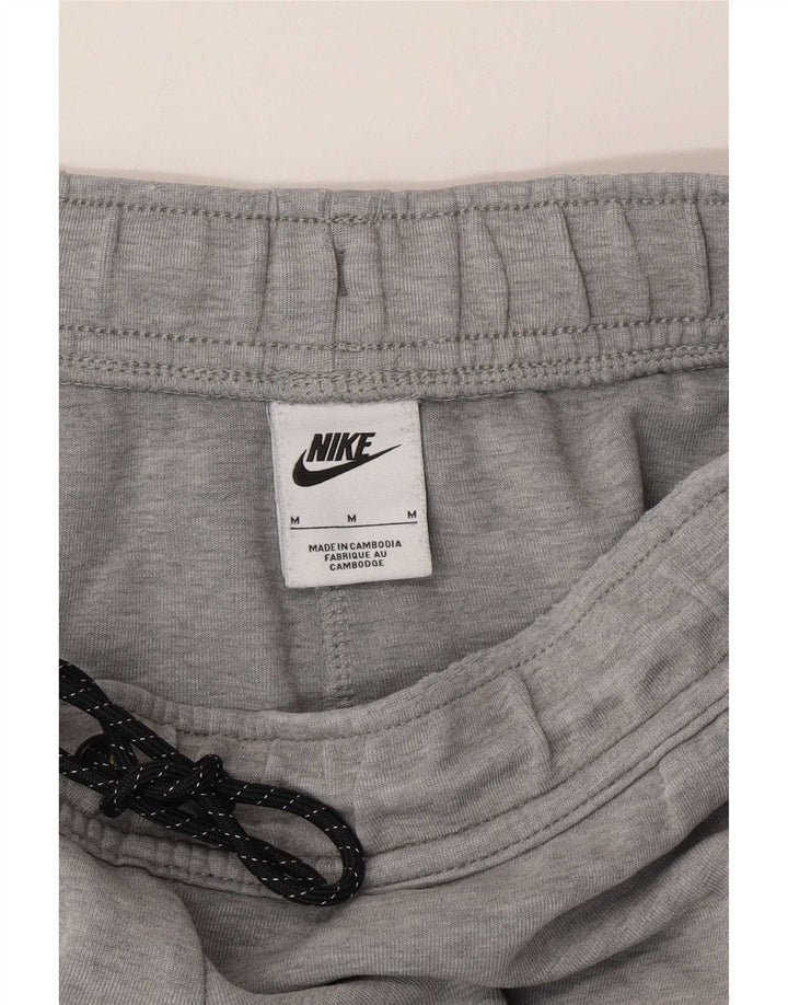 Pantaloni da tuta da uomo Nike Joggers in cotone color block grigio medio