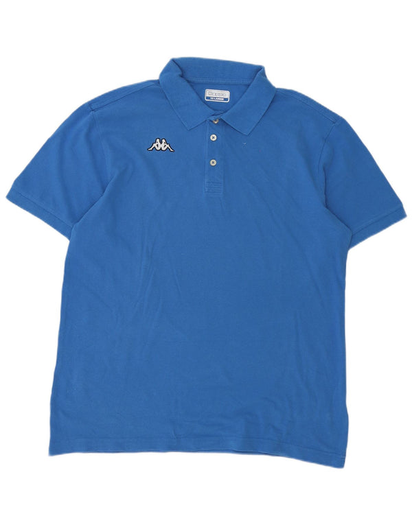 Polo Kappa Uomo 2XL Cotone Blu
