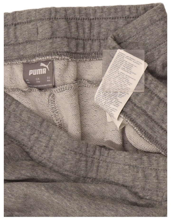 Pantaloncini sportivi da uomo Puma 2XL Cotone grigio