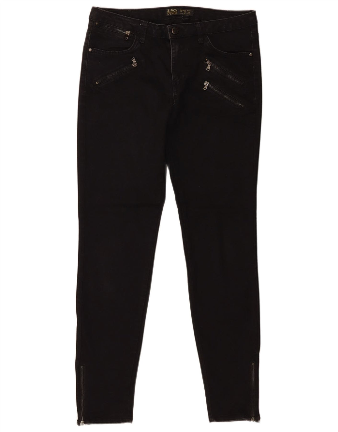 Jeans skinny da donna Zara EU 40 medi W30 L28 neri
