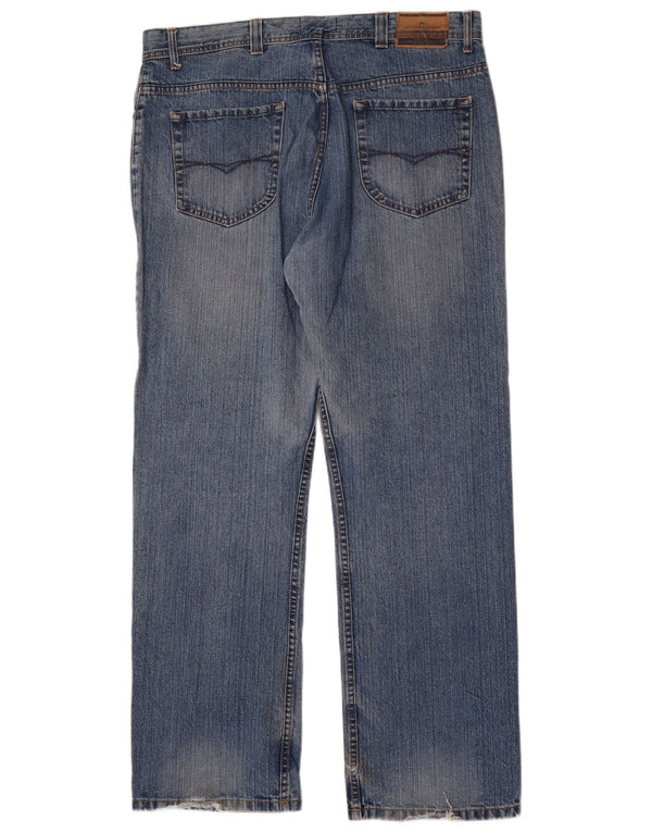 Jeans dritti Marks & Spencer da uomo blu Harbour W38 L33