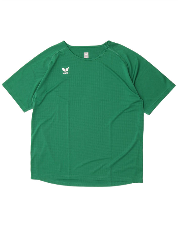 T-shirt da uomo Erima Top 2XL poliestere verde