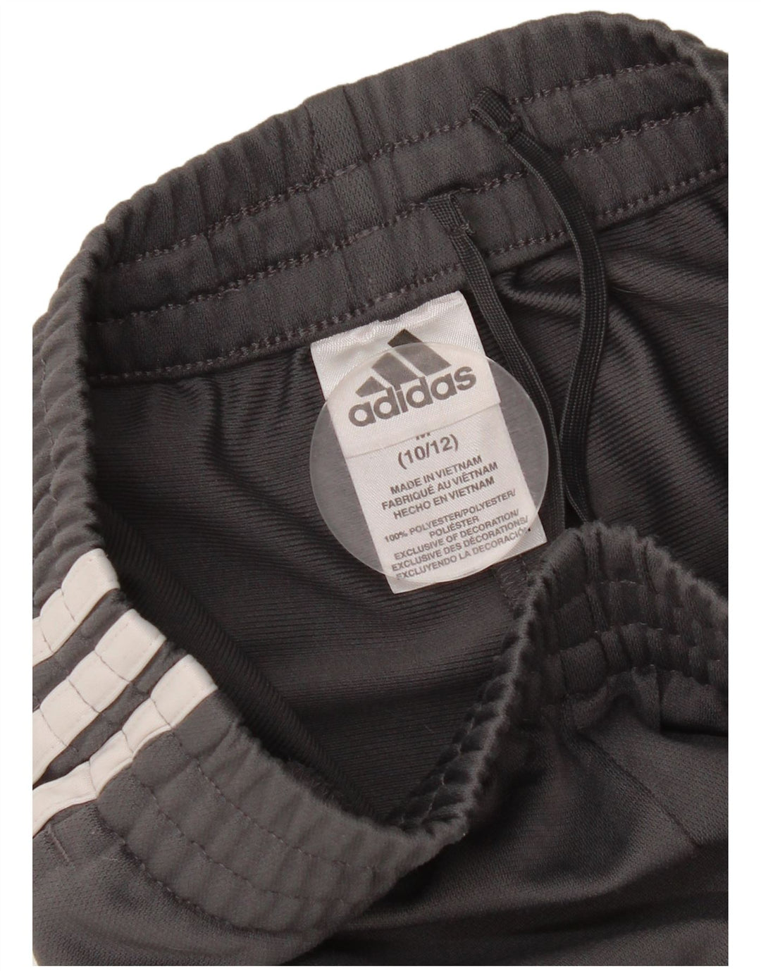 Pantaloncini sportivi Adidas da ragazzo 10-11 anni Grigio medio