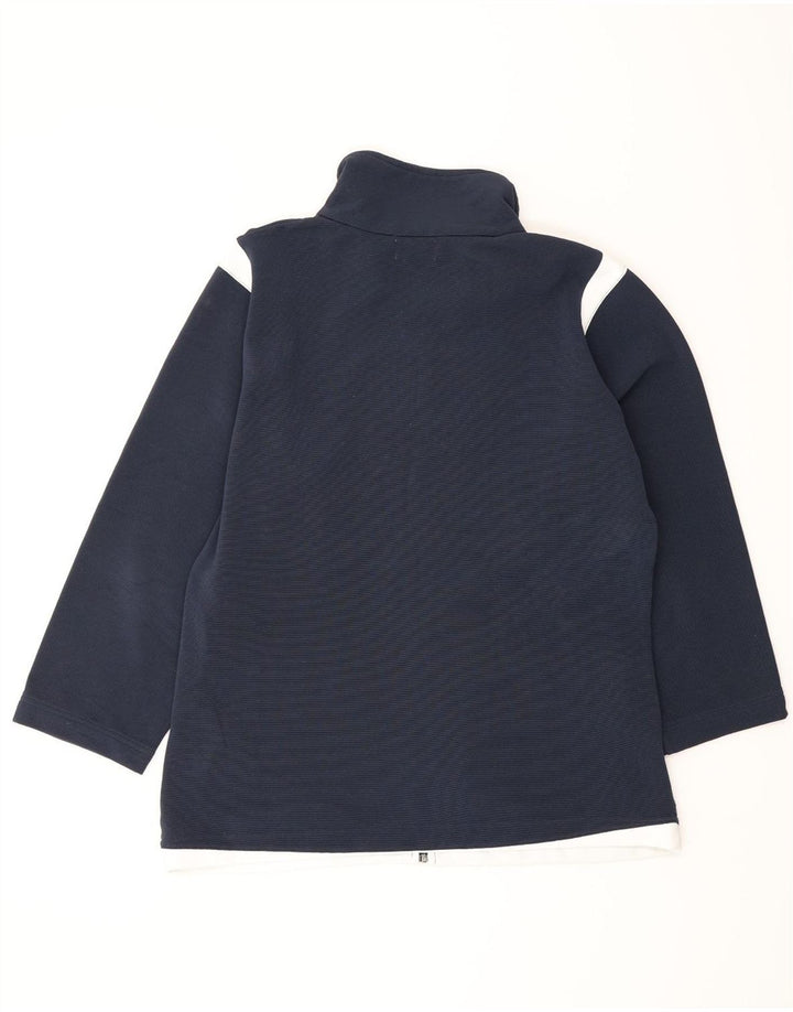 Giacca da tuta da donna Kappa UK 20 2XL Poliestere color block blu navy