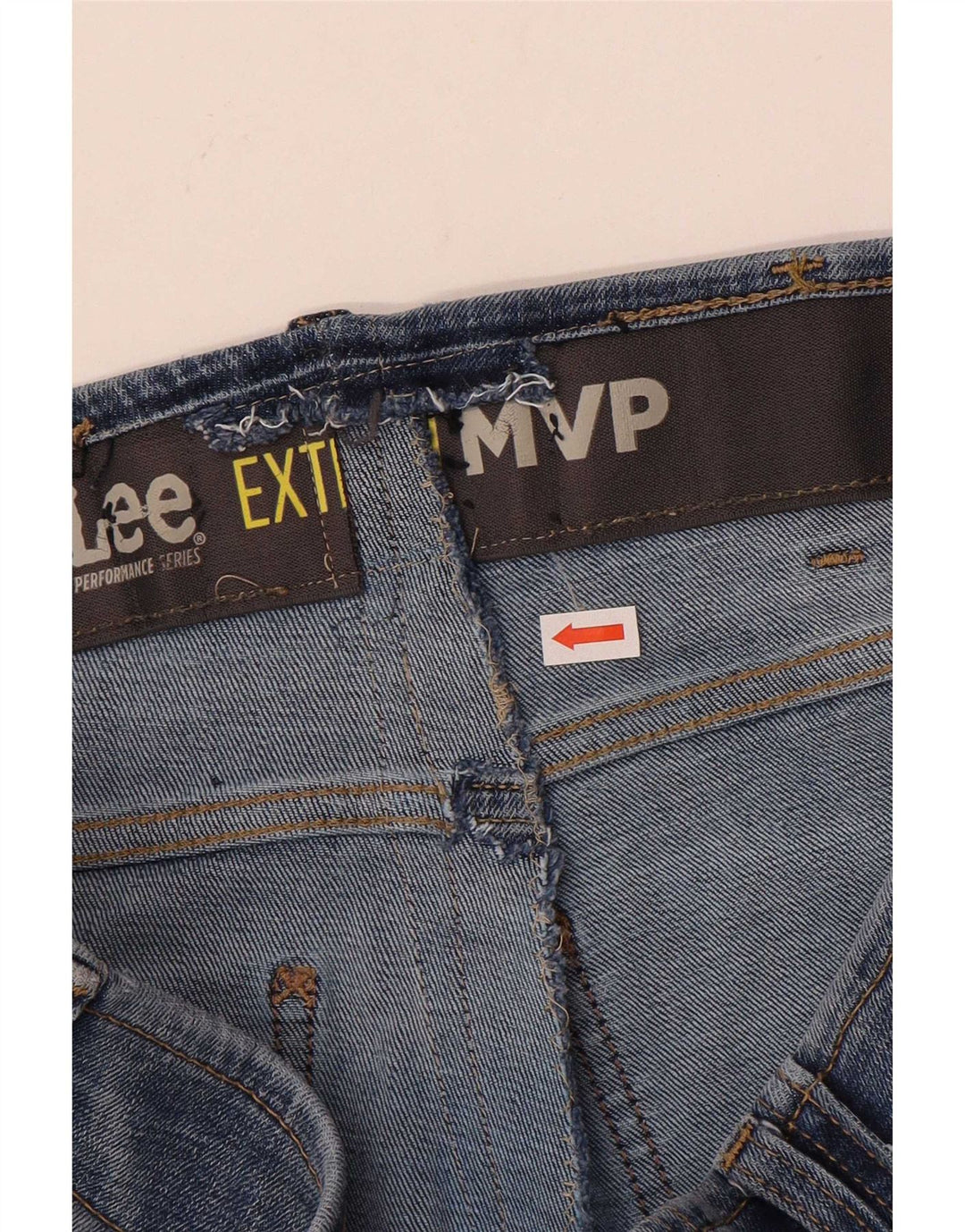 Jeans slim da uomo Lee Extreme Motion W36 L32 cotone blu
