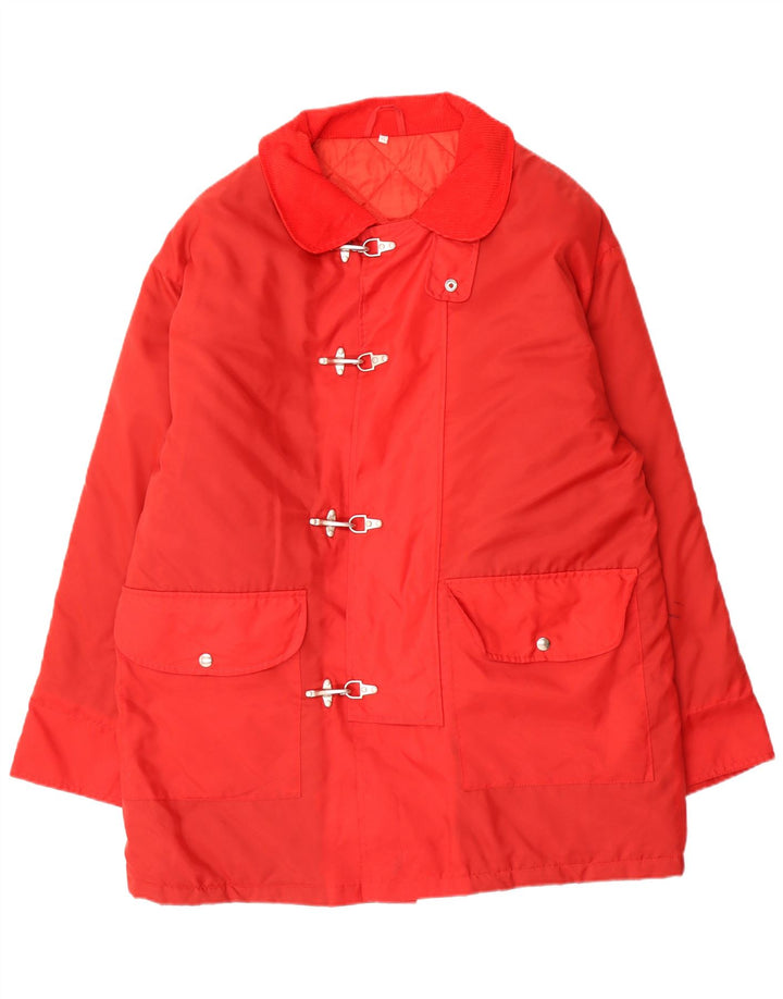 Cappotto vintage da uomo UK 42 XL rosso