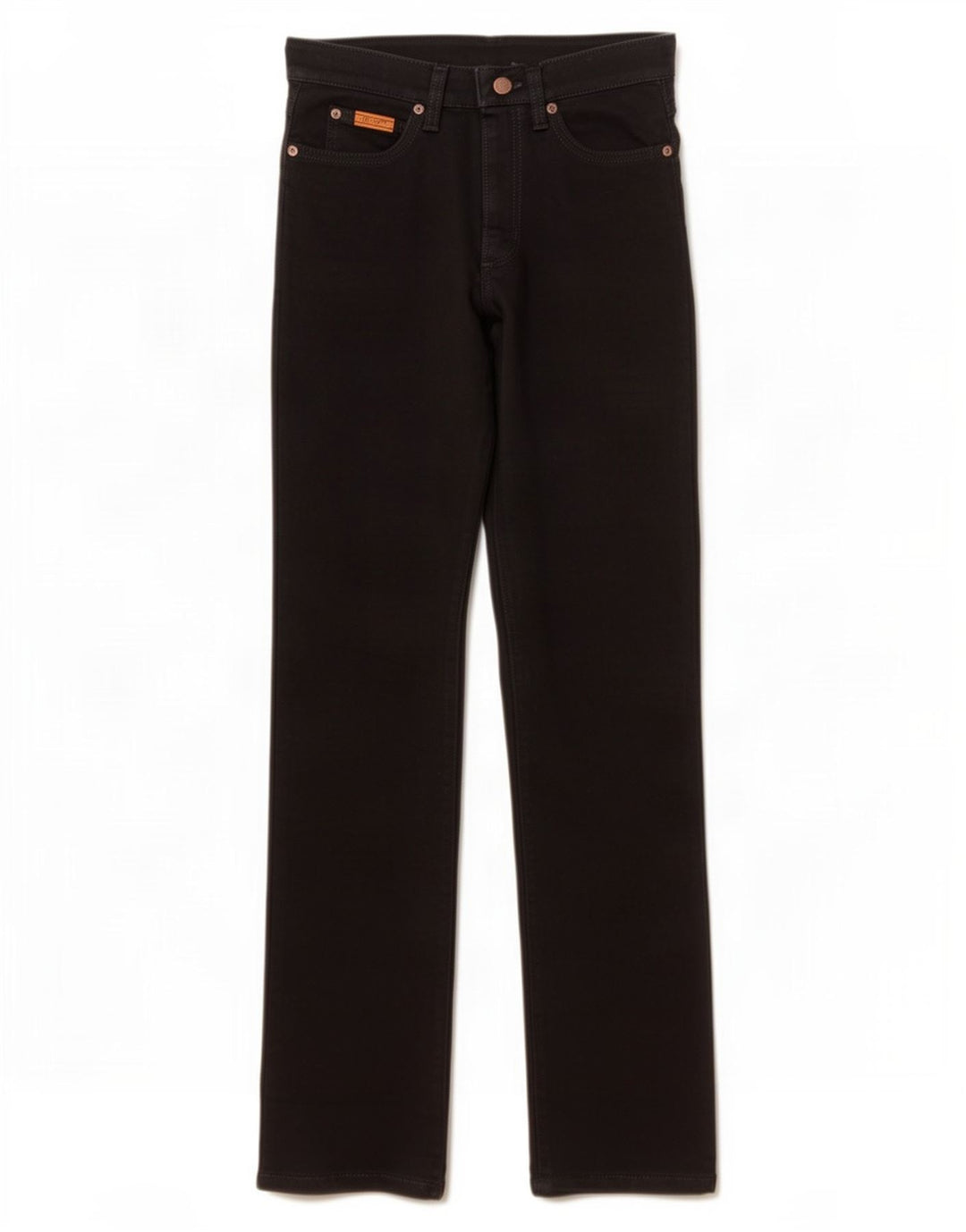 Jeans dritti da donna Wrangler W26 L32 neri