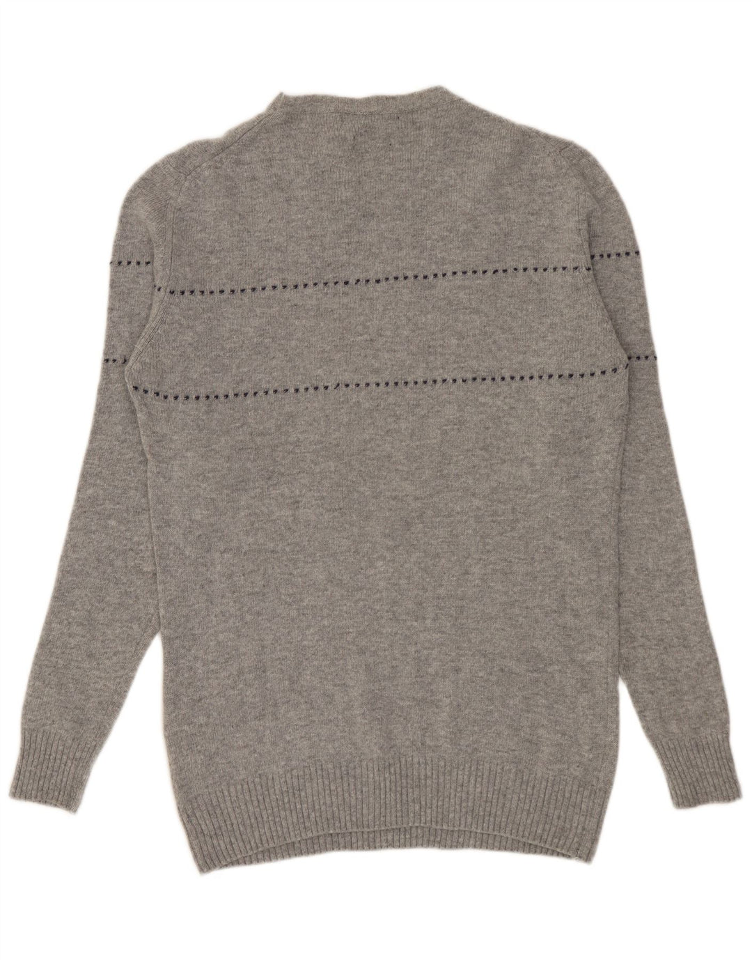 Liu Jo Uomo Maglione Girocollo Maglione Grande Lana a Righe Grigie